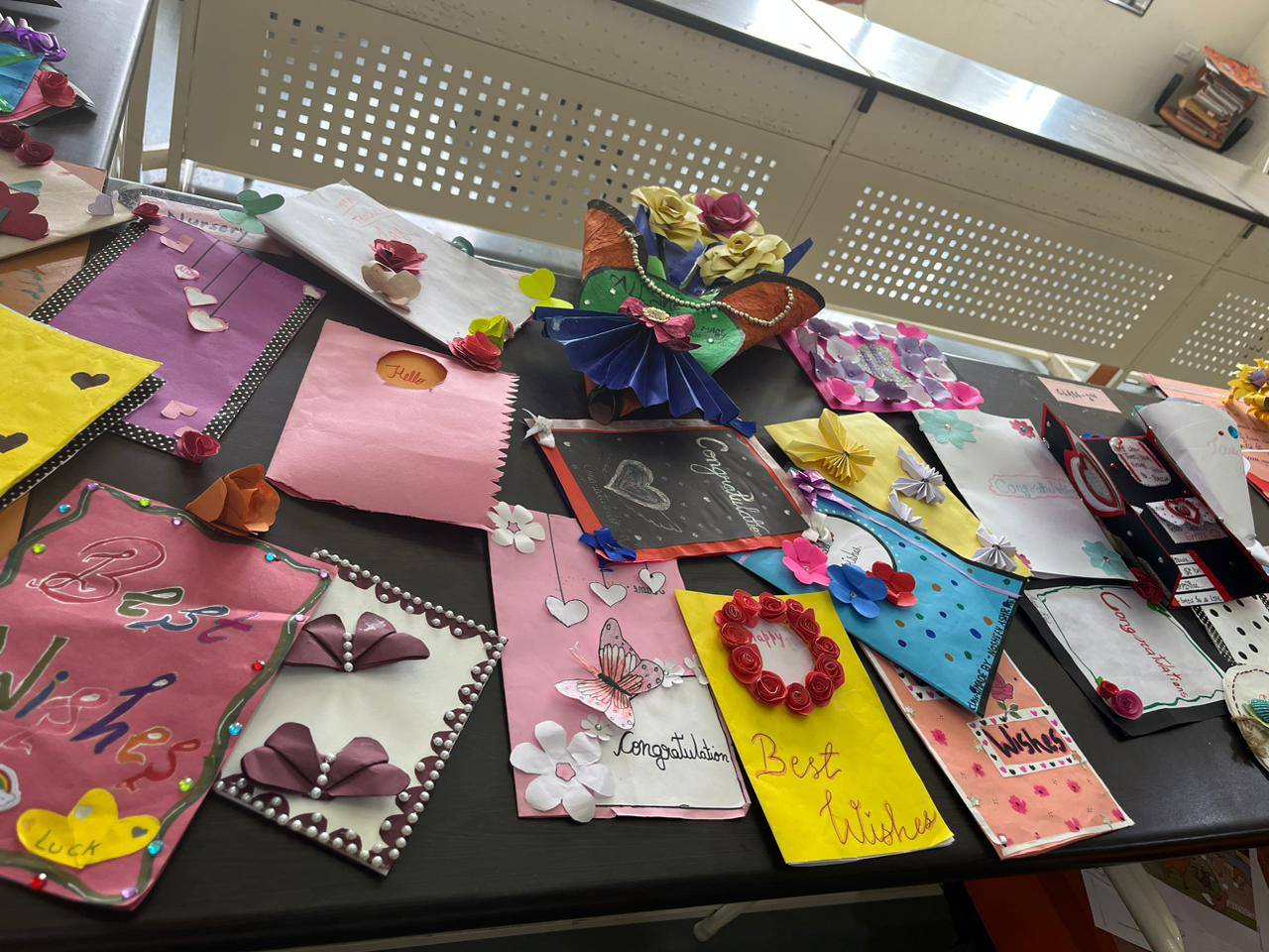Greeting Card and Flower Making Competition